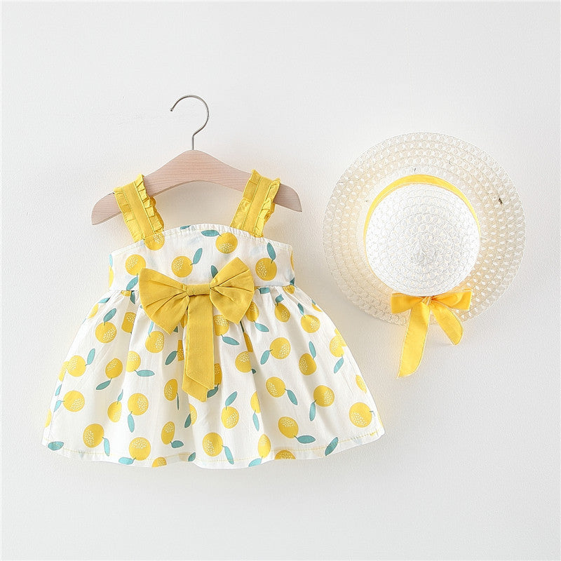 Sweet Fruity Bow Dress