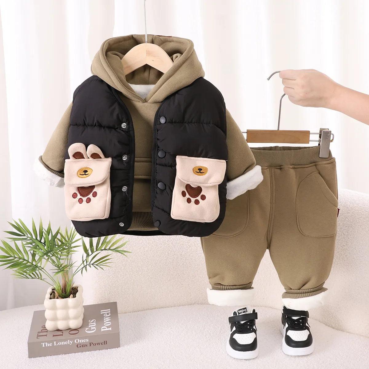 Soft Winter Jacket Set