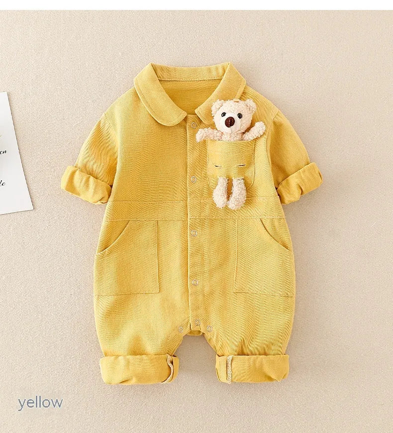 Baby Denim Jumpsuit