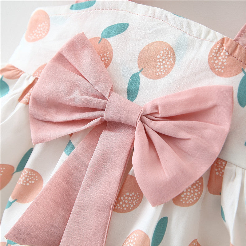 Sweet Fruity Bow Dress