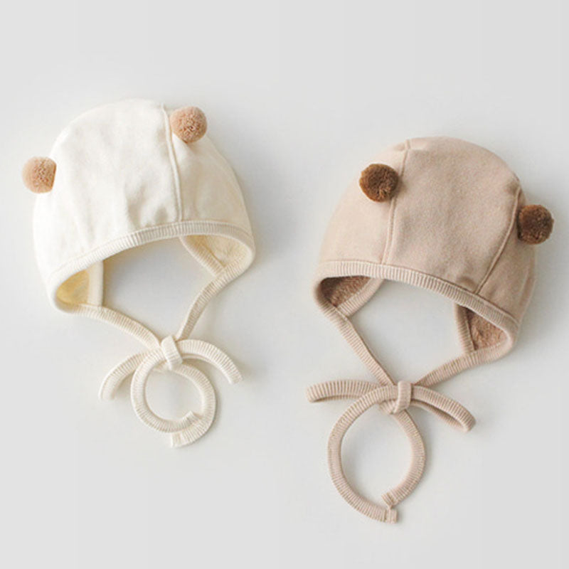Mini Bear - Sleeveless Romper with Hat