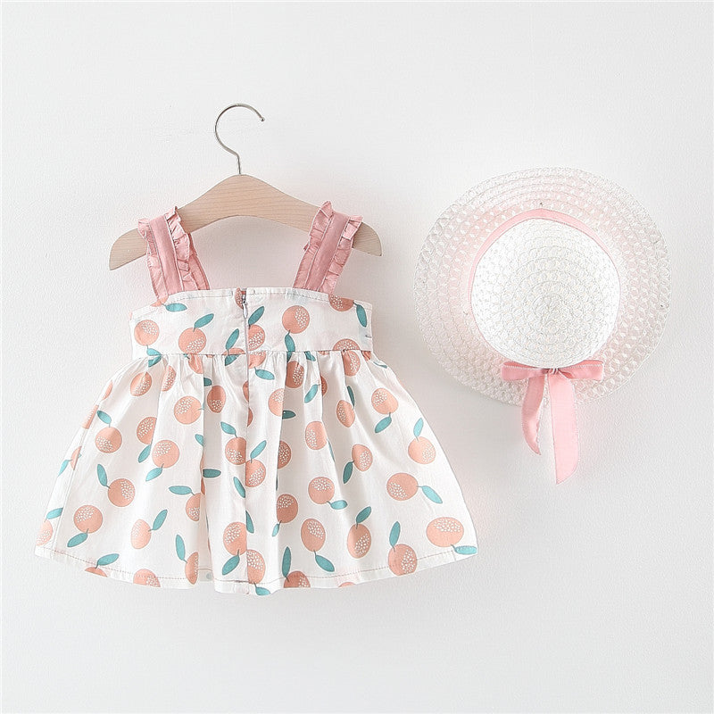 Sweet Fruity Bow Dress