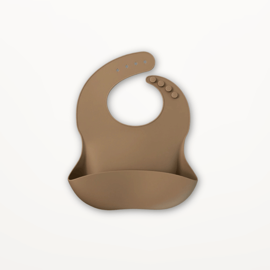 Waterproof Silicone Baby Bibs with Wide Food Catcher