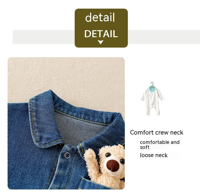 Baby Denim Jumpsuit