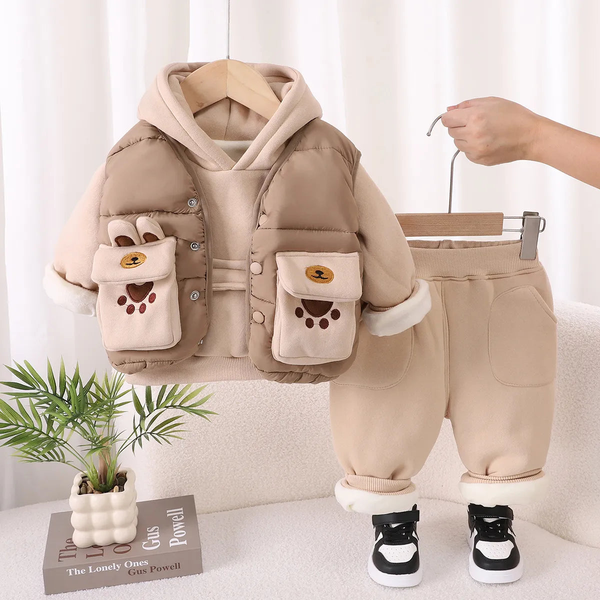 Soft Winter Jacket Set