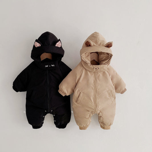CozyBear Winter Jumpsuit Romper