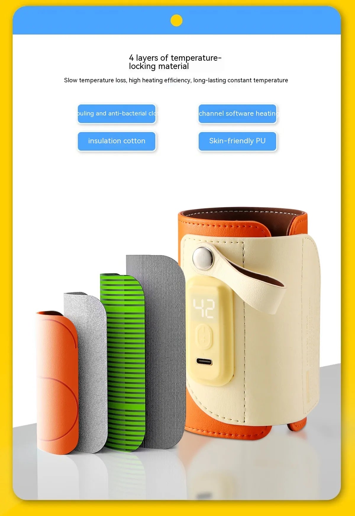 Portable Bottle Warmer Cover