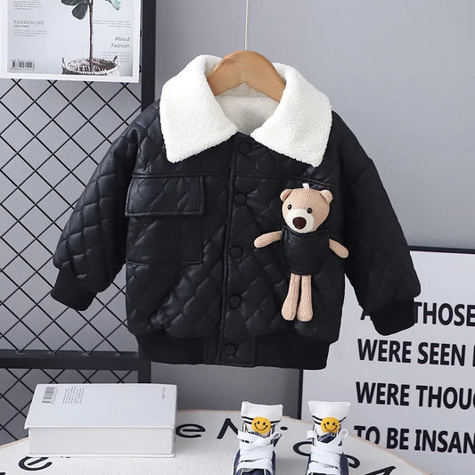 Teddy Pocket Puffer Coat