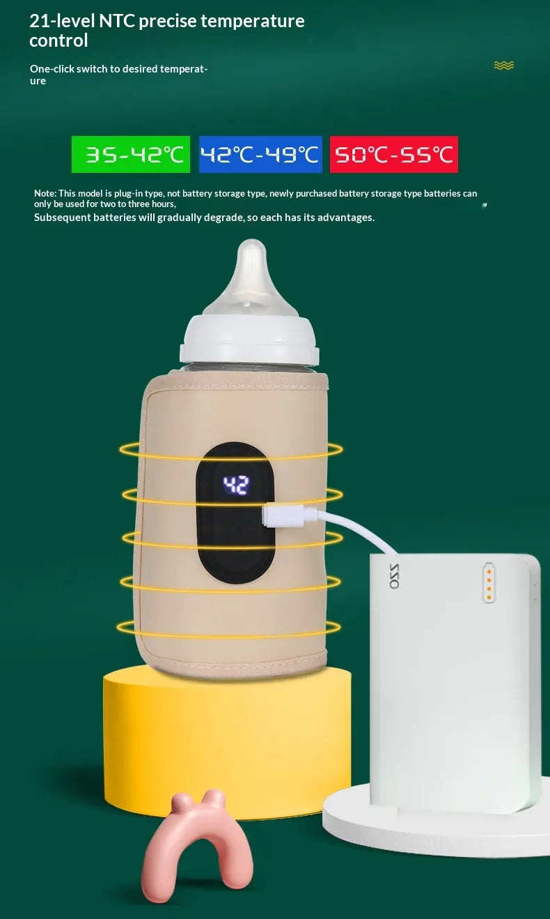 Portable USB Bottle Warmer